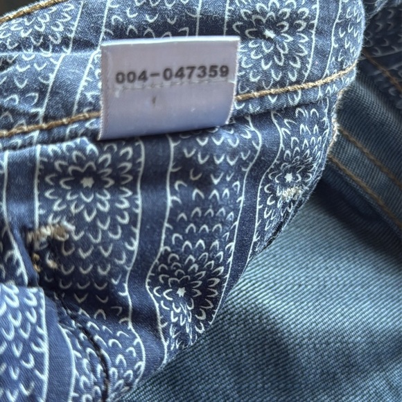 PAIGE Laurel Canyon Low Rise Dark Blue Denim Jeans Long Length 34.5” Inseam - Picture 4 of 16